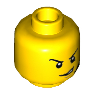 Lego hlava, žlutá (6253297)